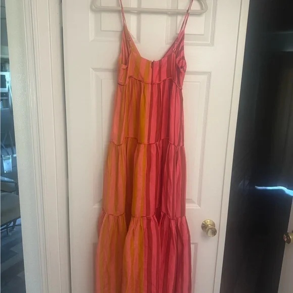 Farm Rio | Farm For Anthropologie Women’s Maxi Dress Sz S MSRP $248 NWT! - Picture 6 of 7
